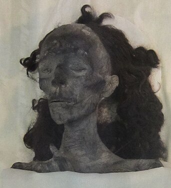 Mummie van koningin Teje ook bekend als de "oudere dame" NMEC