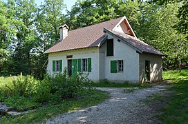 La maison forestière de Villeneuve-d'Amont.