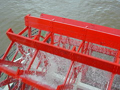 Roue du Natchez sur le Mississippi, basé à La Nouvelle-Orléans