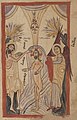 Folio 3bis r: Bautismo de Jesús