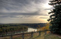 North Saskatchewan River Valley Edmonton Alberta Canada 01A