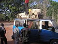 Taxi-brousse à Toussiana, Burkina Faso.