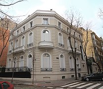 Antiguo palacete del Duque de Plasencia en Madrid, en el n.º 48.