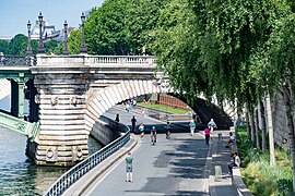 Rives de la Seine à Paris (4e arr), 7e Sketch.