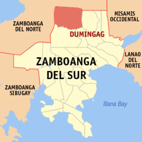 Mapa a pakabirukan ti Dumingag