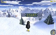 Screenshot van Tux Racer