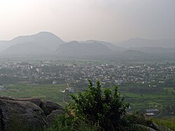 The central view of the town