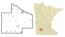 Cities and townships of Redwood County