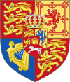 Escudo de Chorche IV d'o Reino Uniu