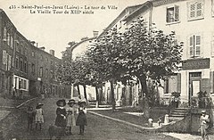 Saint-Paul-en-Jarez (Loire), la vieille tour