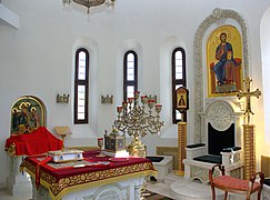 Православни олтар Владимирског скита у Валаму