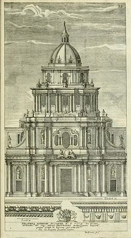 Sainte-Anne-la-Royale. Gravyr från år 1686.