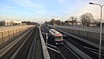 Toerit van de tunnel, gezien in de richting Almelo