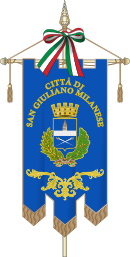 Drapeau de San Giuliano Milanese