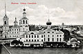 Вид на Спасскую площадь и собор (1900-е годы).