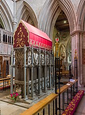 The shrine of St Alban St Albans Cathedral Shrine of St Albans, Hertfordshire, UK - Diliff.jpg