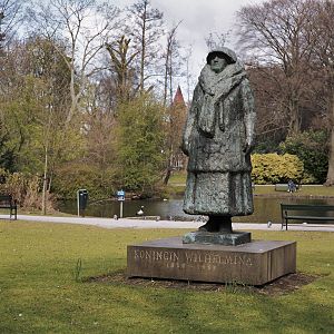 Standbild im Park von Utrecht