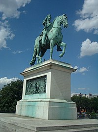 Statue of Henry IV on the Pont Neuf
