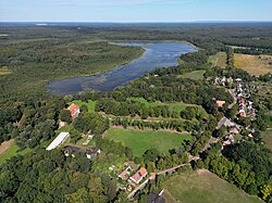 Aerial view of Stolec