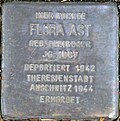 Stolperstein für Flora Ast (Goltsteinstraße 144)