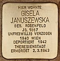 Stolperstein für Gisela Januszewska