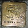 Stolperstein für David Daniel Feigmann