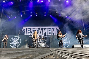 Testament на фестивале Wacken в 2019