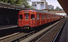 The TTC's slogan, "Ride the Rocket," originates from the red-painted G-series trains that were in service from 1954 to 1990. The Red Rocket (1).jpg