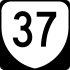 Маркер State Route 37