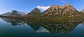 Left to right: Kootenai Peak, Citadel Peaks, Porcupine Ridge, Olson Mountain, Campbell Mountain.