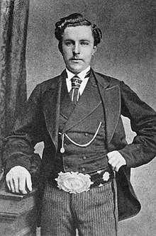 Young Tom Morris mit dem Championship-Gürtel