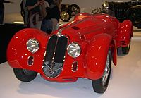 Alfa Romeo 8C 2900 Mille Miglia de 1938 da  coleção de Ralph Lauren