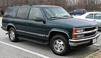 1995-1999 Chevrolet Tahoe photographed in USA.