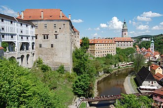 Český Krumlov Castle in Český Krumlov  Czech Republic 2022