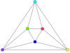 4-регулярный граф с 6 вершинами