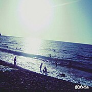 une photo a l'été dans un plage Par Nesrineboukrida