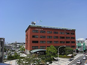Здание администрации района Аки