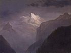 Albert Bierstadt, Śnieżna góra, 1863–1868