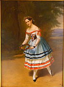 Amalie Dub dans le rôle d'Ännchen dans Der Freischütz de Carl Maria von Weber, Huile sur toile, Musée d'État de Brunswick.