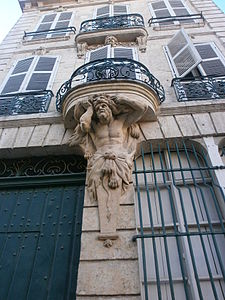 Atlante, Amiens, maison de l'Atlante.