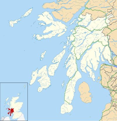 Carte d'Argyll and Bute