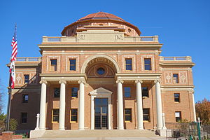 Atascadero City Hall (Atascadero Colony Administration Building), built 1914 - 1918