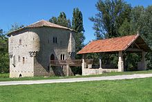 Le Moulin de Bagas sur le Dropt.