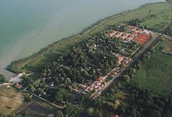 Balatongyörök madártávlatból