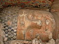 Socha zobrazujúca vstup Budhu do nirvány