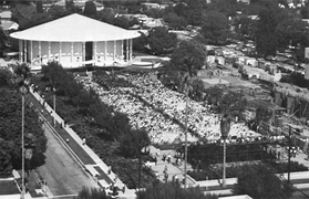 Beckman Auditorium in 1970