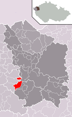 Localização de Bečov nad Teplou