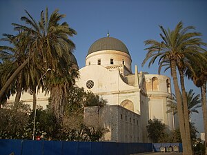 The former Benghazi Cathedral, which was later...