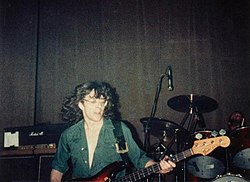 По време на концерт през 1981 г.
