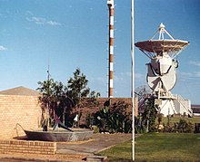 Carnarvon NASA tracking station, circa 1969 Carnarvon USB Antenna.jpg